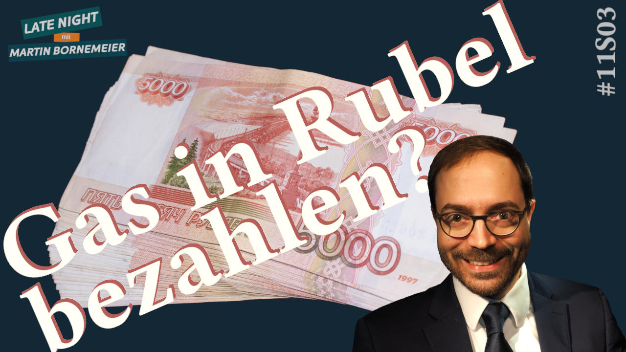 Warum will Diktator Putin in Rubel bezahlt werden?