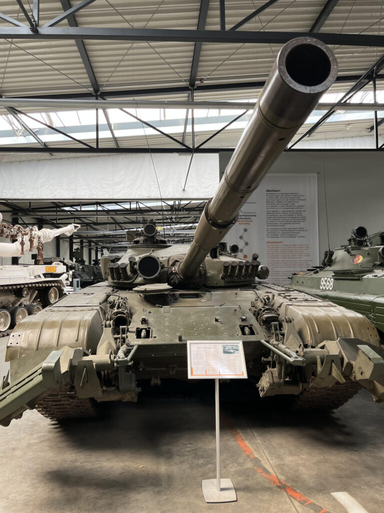 Russischer Panzer T72 im Panzermuseum Munster